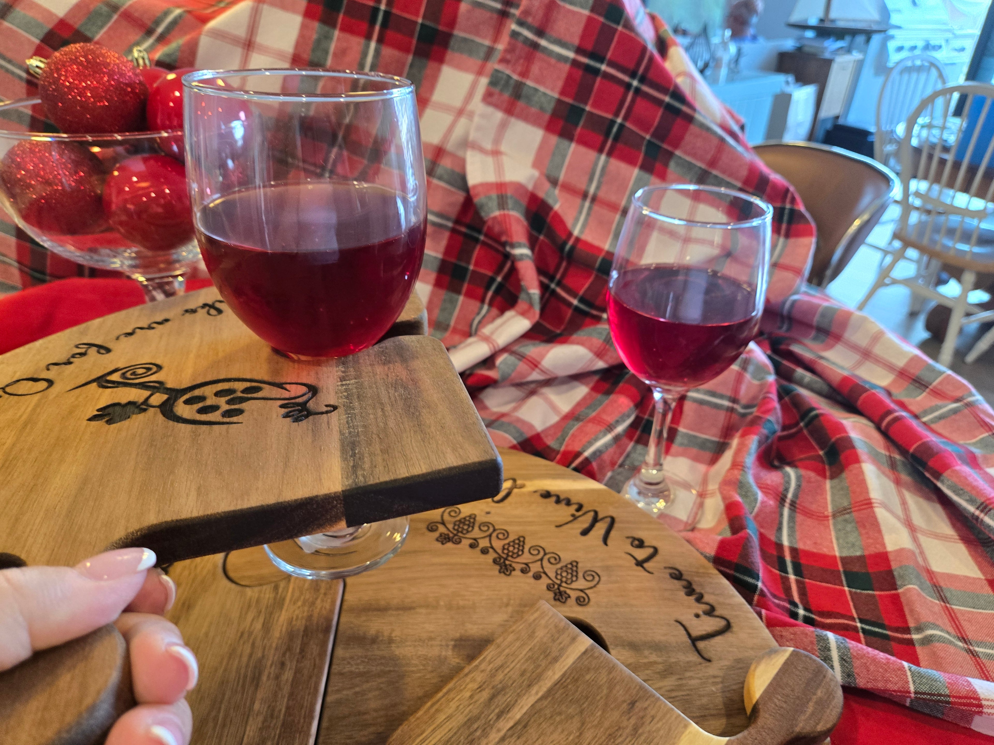 Wine Puzzle Charcuterie Board