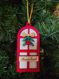A personalized welcome ornament. Surprise everyone on your list.